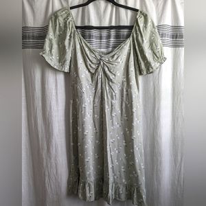 Floral smocked dress